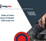 Sales of sales contract ✚ Model 2025 tuby.me