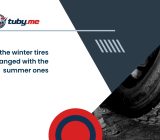 When the winter tires are changed with the summer ones