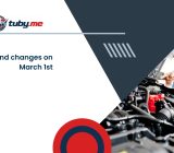 Scale and changes on March 1st